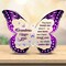 Grandma Gifts, Gifts for Grandma from Grandkids - Butterfly Acrylic Decorations - Birthday Valentines Mothers Day Prensent for Grandmother from Grandkids